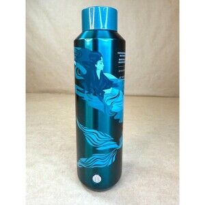 New Starbucks 2023 Spring Collection Teal Mermaid Stainless Steel Water Bottle